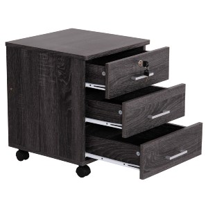 58909 ΣΥΡΤΑΡΙΕΡΑ ΓΡΑΦΕΙΟΥ HAYDEN HM2282.01 ΣΕ ΑΝΘΡΑΚΙ ΧΡΩΜΑ 39.5x40x46.5Υεκ