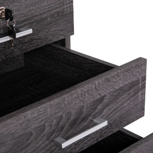 58909 ΣΥΡΤΑΡΙΕΡΑ ΓΡΑΦΕΙΟΥ HAYDEN HM2282.01 ΣΕ ΑΝΘΡΑΚΙ ΧΡΩΜΑ 39.5x40x46.5Υεκ