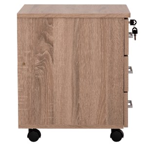 58910 ΣΥΡΤΑΡΙΕΡΑ ΓΡΑΦΕΙΟΥ HAYDEN HM2282.02 ΣΕ SONAMA ΧΡΩΜΑ 39.5x40x46.5Υεκ