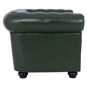 59060 ΠΟΛΥΘΡΟΝΑ T.CHESTERFIELD HM3011.08 ΤΕΧΝΟΔΕΡΜΑ ΚΥΠΑΡΙΣΣΙ 106x87x70 εκ.