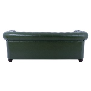 59062 ΚΑΝΑΠΕΣ 3ΘΕΣΙΟΣ T.CHESTERFIELD HM3009.08 ΤΕΧΝΟΔΕΡΜΑ ΚΥΠΑΡΙΣΣΙ 208x90x73 εκ.
