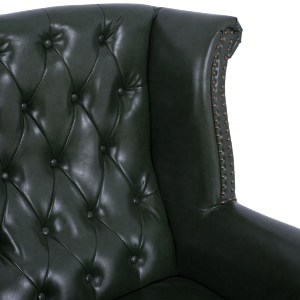 59079 ΠΟΛΥΘΡΟΝΑ-ΜΠΕΡΖΕΡΑ T.CHESTERFIELD POLINA HM0053.08 PU ΚΥΠΑΡΙΣΣΙ 83x79x104 εκ