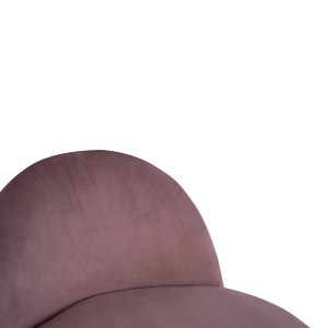 59849 ΣΚΑΜΠΟ ΜΕ ΠΛΑΤΗ YASMINE ΣΑΠΙΟ ΜΗΛΟ ΒΕΛΟΥΔΟ HM8395.02 47x43x63,5Υ εκ.