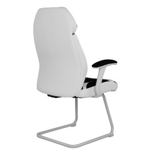 59972 ΠΟΛΥΘΡΟΝΑ ZAHARA HM1102.02 ΣΕ ΧΡΩΜΑ ΜΑΥΡΟ ΜΕ ΑΣΠΡΟ 66,5x63x108cm