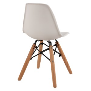 60301 ΚΑΡΕΚΛΑ TWIST KID HM8453.01 ΞΥΛΙΝΑ ΠΟΔΙΑ Κ ΚΑΘΙΣΜΑ PP ΛΕΥΚΟ 30,5Χ33Χ59 ΕΚ