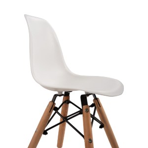 60301 ΚΑΡΕΚΛΑ TWIST KID HM8453.01 ΞΥΛΙΝΑ ΠΟΔΙΑ Κ ΚΑΘΙΣΜΑ PP ΛΕΥΚΟ 30,5Χ33Χ59 ΕΚ
