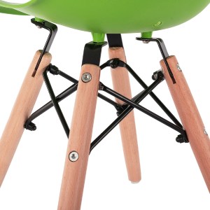 60302 ΚΑΡΕΚΛΑ TWIST KID ΤΜΧ.HM8453.03 ΜΕ ΞΥΛΙΝΑ ΠΟΔΙΑ &ΠΡΑΣΙΝΟ ΚΑΘΙΣΜΑ 30,5Χ33Χ59 ΕΚ