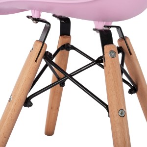 60304 ΚΑΡΕΚΛΑ TWIST KID ΤΜΧ.HM8453.05 ΞΥΛΙΝΑ ΠΟΔΙΑ & ΚΑΘΙΣΜΑ ΡΟΖ PP 30,5Χ33Χ59 ΕΚ