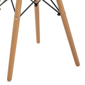 60338 ΤΡΑΠΕΖΙ MINIMAL KID HM8451.01 ΣΤΡΟΓΓYΛΟ Φ60X51Υ ΛΕΥΚΟ