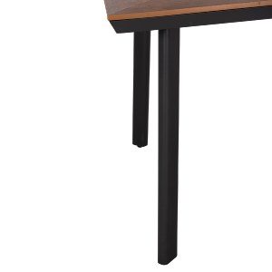 60630 ΤΡΑΠΕΖΙ ΑΛΟΥΜΙΝΙΟΥ TABER ΜΕ POLYWOOD 200X100 ΓΚΡΙ HM5131.12