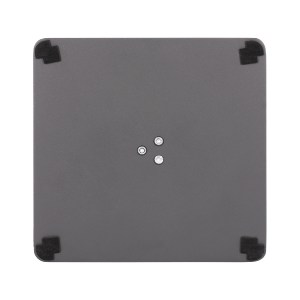 60727 ΒΑΣΗ ΜΕΤΑΛΛΙΚΗ ΓΚΡΙ 40X40X72Υεκ. HM414.20