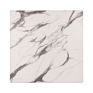 61262 ΕΠΙΦΑΝΕΙΑ ΤΡΑΠΕΖΙΟΥ WERZALIT 70Χ70 MARBLE WHITE-GREY 5657 HM5230.11