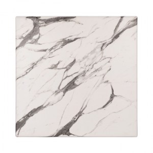 61263 ΕΠΙΦΑΝΕΙΑ ΤΡΑΠΕΖΙΟΥ WERZALIT 80Χ80 MARBLE WHITE-GREY 5657 HM5231.11