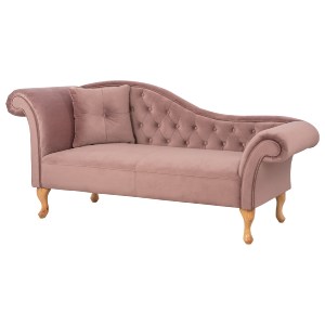 61337 ΑΝΑΚΛΙΝΔΡΟ T.CHESTERFIELD NIOVI HM3007.05 ΣΑΠΙΟ ΜΗΛΟ ΒΕΛΟΥΔΟ-ΠΟΔΙΑ ΦΥΣΙΚΟ 187x61x82Υεκ