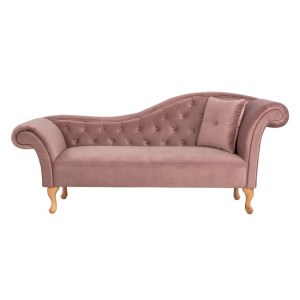 61338 ΑΝΑΚΛΙΝΔΡΟ T.CHESTERFIELD ΣΑΠΙΟ ΜΗΛΟ ΒΕΛΟΥΔΟ NIOVI HM3008.05 ΔΕΞΙ ΜΠΡΑΤΣΟ 187x61x82Y