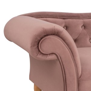 61338 ΑΝΑΚΛΙΝΔΡΟ T.CHESTERFIELD ΣΑΠΙΟ ΜΗΛΟ ΒΕΛΟΥΔΟ NIOVI HM3008.05 ΔΕΞΙ ΜΠΡΑΤΣΟ 187x61x82Y