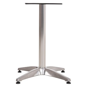 61473 ΒΑΣΗ ΑΛΟΥΜΙΝΙΟΥ 4ΝΥΧΗ 66Χ66X69Υεκ. ΜΕ ΣΤΑΥΡΟ 45Χ45εκ. HM448.01 ΧΡΩΜΙΟΥ