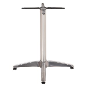 61473 ΒΑΣΗ ΑΛΟΥΜΙΝΙΟΥ 4ΝΥΧΗ 66Χ66X69Υεκ. ΜΕ ΣΤΑΥΡΟ 45Χ45εκ. HM448.01 ΧΡΩΜΙΟΥ