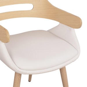 61860 ΠΟΛΥΘΡΟΝΑΚΙ ΣΥΝΕΡΓΑΣΙΑΣ SUPERIOR PRO SONAMA ΜE ΛΕΥΚΟ PU HM8491.02 50Χ53Χ76Υ εκ.