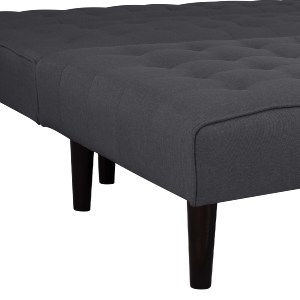 62378 ΚΑΝΑΠΕΣ ΚΡΕΒΑΤΙ ΓΩΝΙΑ ΑΝΑΣΤΡΕΨΙΜΗ ZELDA HM3154.01 ΜΕ ΓΚΡΙ ΥΦΑΣΜΑ 254X163X74Y εκ.