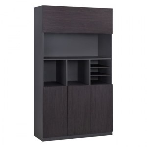 62544 ΒΙΒΛΙΟΘΗΚΗ ΓΡΑΦΕΙΟΥ ΕΠΑΓΓΕΛΜΑΤΙΚΗ ROSEWOOD HM2088 120Χ40Χ200Υ εκ.