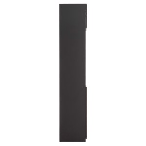 62546 ΒΙΒΛΙΟΘΗΚΗ ΓΡΑΦΕΙΟΥ ΕΠΑΓΓΕΛΜΑΤΙΚΗ ROSEWOOD HM2089 ΜΕΛΑΜΙΝΗ ΓΚΡΙ-WENGE 80Χ40Χ200Υεκ.