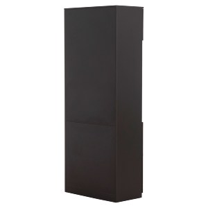 62546 ΒΙΒΛΙΟΘΗΚΗ ΓΡΑΦΕΙΟΥ ΕΠΑΓΓΕΛΜΑΤΙΚΗ ROSEWOOD HM2089 ΜΕΛΑΜΙΝΗ ΓΚΡΙ-WENGE 80Χ40Χ200Υεκ.