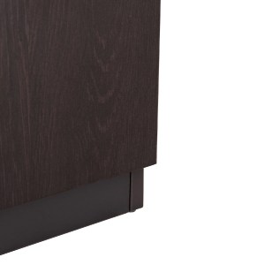 62546 ΒΙΒΛΙΟΘΗΚΗ ΓΡΑΦΕΙΟΥ ΕΠΑΓΓΕΛΜΑΤΙΚΗ ROSEWOOD HM2089 ΜΕΛΑΜΙΝΗ ΓΚΡΙ-WENGE 80Χ40Χ200Υεκ.