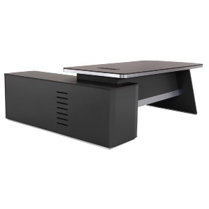 62554 ΓΡΑΦΕΙΟ ΕΠΑΓΓΕΛΜΑΤΙΚΟ ΔΕΞΙΑ ΓΩΝΙΑ ROSEWOOD HM2083R 220X180X76Υ εκ.