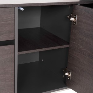 62555 ΓΡΑΦΕΙΟ ΕΠΑΓΓΕΛΜΑΤΙΚΟ ΑΡΙΣΤΕΡΗ ΓΩΝΙΑ ROSEWOOD HM2083L 220X180X76Υεκ.