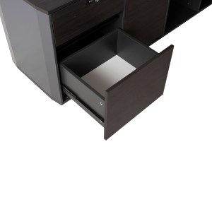 62555 ΓΡΑΦΕΙΟ ΕΠΑΓΓΕΛΜΑΤΙΚΟ ΑΡΙΣΤΕΡΗ ΓΩΝΙΑ ROSEWOOD HM2083L 220X180X76Υεκ.