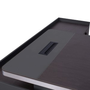 62557 ΓΡΑΦΕΙΟ ΕΠΑΓΓΕΛΜΑΤΙΚΟ ΔΕΞΙΑ ΓΩΝΙΑ ROSEWOOD HM2084R 220X180X76Υ εκ.
