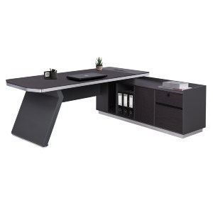 62557 ΓΡΑΦΕΙΟ ΕΠΑΓΓΕΛΜΑΤΙΚΟ ΔΕΞΙΑ ΓΩΝΙΑ ROSEWOOD HM2084R 220X180X76Υ εκ.