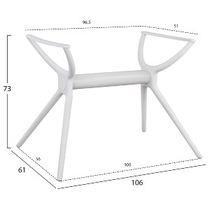 62824 ΒΑΣΗ ΠΟΛΥΠΡΟΠΥΛΕΝΙΟΥ ΛΕΥΚΗ HM463.02 ΓΙΑ ΕΠΙΦΑΝΕΙΑ 120Χ80