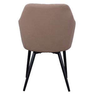 62903 ΠΟΛΥΘΡΟΝΑΚΙ CHARLES HM8522.07 ΜΕ ΥΦΑΣΜΑ ΜΠΕΖ & PU ΜΠΕΖ 57x63x83Υ εκ.