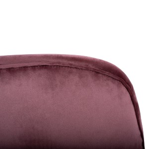 62935 ΣΚΑΜΠΟ ΜΕΣΑΙΟΥ ΥΨΟΥΣ NORA HM8524.02 ΒΕΛΟΥΔΟ ΣΑΠΙΟ ΜΗΛΟ & ΧΡΥΣΟ ΜΕΤΑΛΛΙΚΟ ΣΚΕΛΕΤΟ 48x61x103 εκ.
