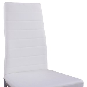 63096 ΚΑΡΕΚΛΑ ΜΕΤΑΛΛΙΚΗ LADY HM0037.11 ΛΕΥΚΟ PU ΜΕΤΑΛΛΙΚΟ ΣΚΕΛΕΤΟ K/D 40x48x95Y εκ.