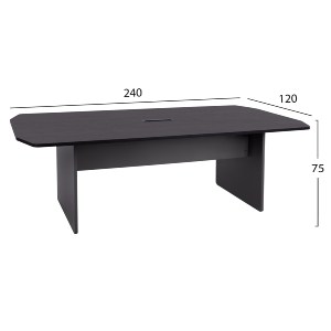 63110 ΕΠΑΓΓΕΛΜΑΤΙΚΟ ΓΡΑΦΕΙΟ ΣΥΝΕΔΡΙΑΣΕΩΝ ROSEWOOD 240Χ120Χ75 HM2103.01