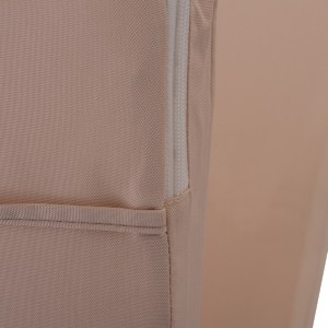 64086 ΜΑΞΙΛΑΡΙ ΞΑΠΛΩΣΤΡΑΣ POLYESTER CHIOS ΜΠΕΖ HM11234.01P 192x58x6 εκ.