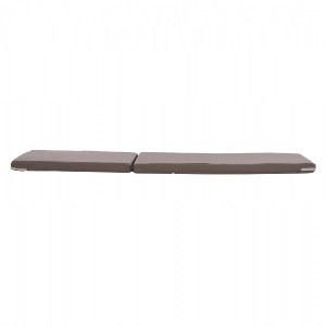64087 ΜΑΞΙΛΑΡΙ ΞΑΠΛΩΣΤΡΑΣ POLYESTER CHIOS ΓΚΡΙ HM11234.10P 192x58x6 εκ.