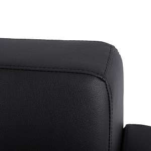 64207 ΚΑΝΑΠΕΣ 2ΘΕΣΙΟΣ NELLIE HM3159.21 ΜΕ ΜΑΥΡΟ PU 113x71x71Υ εκ.