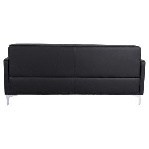 64218 ΚΑΝΑΠΕΣ 3ΘΕΣΙΟΣ NELLIE HM3159.31 ΜΕ ΜΑΥΡΟ PU 163x71x71Υ εκ.
