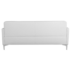 64219 ΚΑΝΑΠΕΣ 3ΘΕΣΙΟΣ NELLIE HM3159.32 ΜΕ ΛΕΥΚΟ PU 163x71x71Υ εκ.