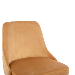 64762 ΣΚΑΜΠΟ ΜΠΑΡ SERENITY HM8519.09 ΒΕΛΟΥΔΟ ΧΡΥΣΟ ΜΕ ΜΕΤΑΛΛΙΚΟ ΣΚΕΛΕΤΟ 51Χ58Χ110Υ εκ.