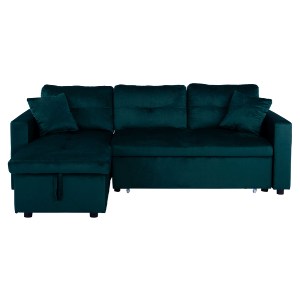 65224 ΚΑΝΑΠΕΣ ΓΩΝΙΑ ΚΡΕΒΑΤΙ WAYNE 224x147x85Υεκ. HM3028.13 ΒΕΛΟΥΔΟ ΚΥΠΑΡΙΣΣΙ