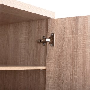 65240 ΠΑΠΟΥΤΣΟΘΗΚΗ ΞΥΛΙΝΗ DAYANNA ΜΕ 6 ΡΑΦΙΑ 60X43X180.5εκ. SONAMA HM2379.02