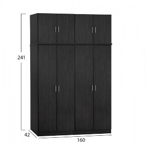 65400 ΣΕΤ 4 ΤΜΧ ΝΤΟΥΠΑΛΑ 4ΦΥΛΛΗ ΜΕ ΠΑΤΑΡΙ ZEBRANO 160X42X241 HM11353.01