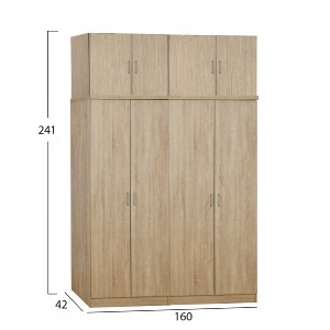 65401 ΣΕΤ 4 ΤΜΧ ΝΤΟΥΠΑΛΑ 4ΦΥΛΛΗ ΜΕ ΠΑΤΑΡΙ SONAMA 160X42X241 HM11353.02