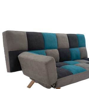 65582 ΚΑΝΑΠΕΣ ΚΡΕΒΑΤΙ MULTICOLOR 3ΘΕΣΙΟΣ HM3167.11 182Χ80Χ88Υ εκ.