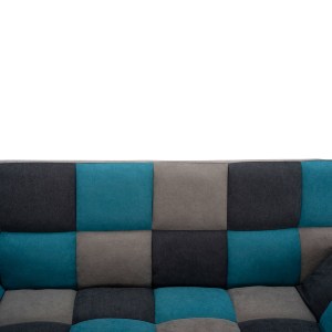 65582 ΚΑΝΑΠΕΣ ΚΡΕΒΑΤΙ MULTICOLOR 3ΘΕΣΙΟΣ HM3167.11 182Χ80Χ88Υ εκ.